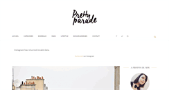 Desktop Screenshot of prettyparade.com